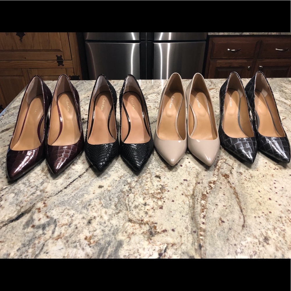 Calvin Klein Gayle Pumps (Wardrobe of 4)